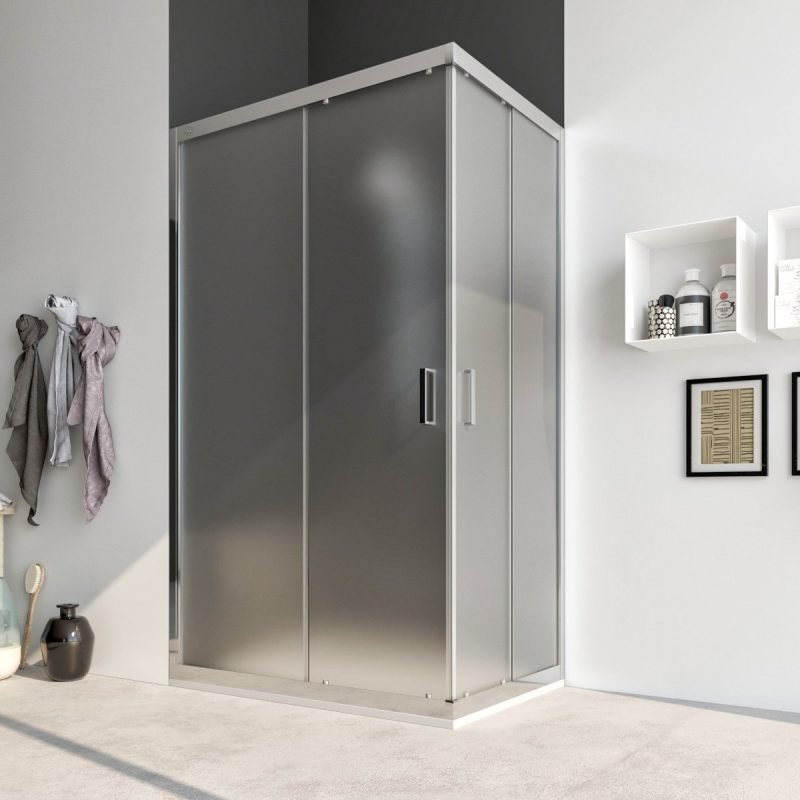 BOX DOCCIA SATINATO